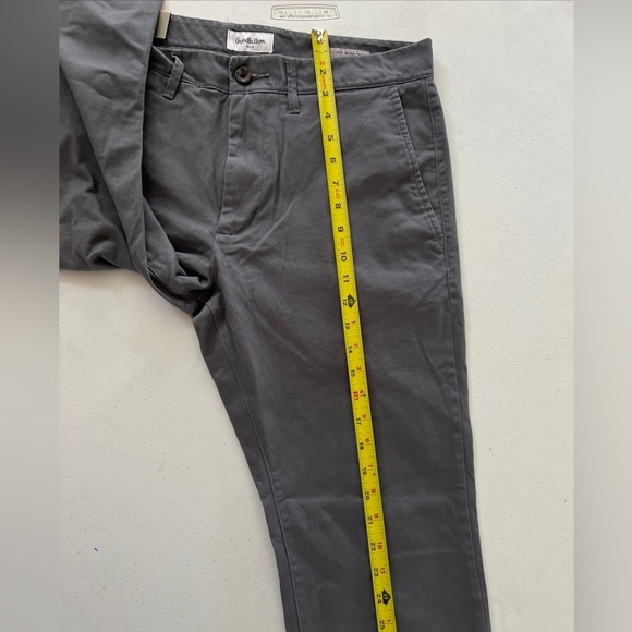 Goodfellow &Co Chino Pants Men’s 31x30 Gray The Every Wear Slim Straight Leg - Picture 8 of 15